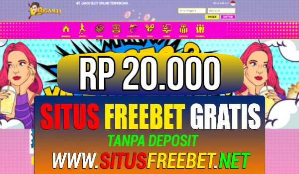 COGAN33 Freebet Gratis Rp 20.000 Tanpa Deposit COGAN33 Freebet Gratis Rp 20.000 Tanpa Deposit
