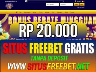 HOKI777 Freebet Gratis Rp 20.000 Tanpa Deposit