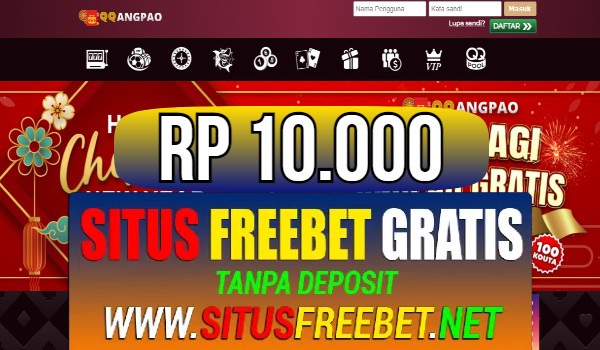 QQANGPAO Freebet Gratis Rp 10.000 Tanpa Deposit QQANGPAO Freebet Gratis Rp 10.000 Tanpa Deposit
