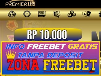 PREMIER189 Freebet Gratis Rp 10.000 Tanpa Deposit