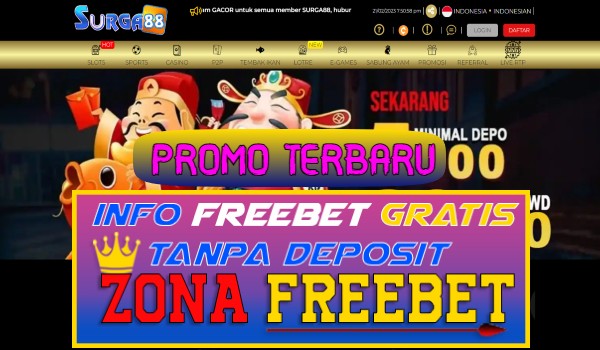 SURGA88 Bonus Slot 100% Langsung Di Depan SURGA88 Bonus Slot 100% Langsung Di Depan
