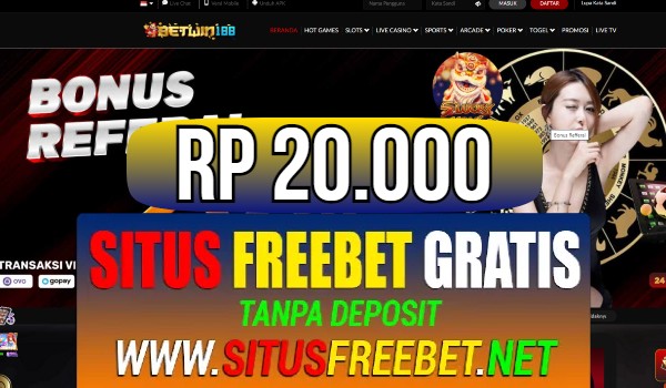 BETWIN188 Freebet Gratis Rp 20.000 Tanpa Deposit BETWIN188 Freebet Gratis Rp 20.000 Tanpa Deposit