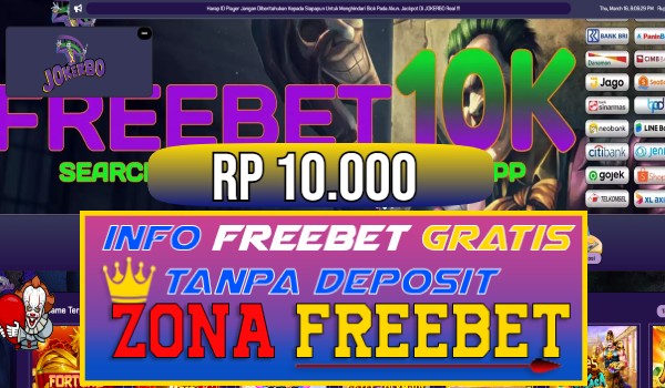JOKERBO Freebet Gratis Rp 10.000 Tanpa Deposit JOKERBO Freebet Gratis Rp 10.000 Tanpa Deposit