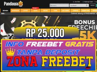 PANDAWA88 Freebet Gratis Rp 25.000 Tanpa Deposit