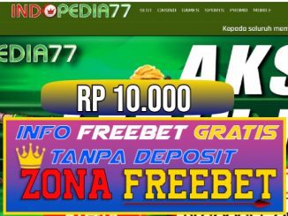 INDOPEDIA77 Freebet Gratis Rp 10.000 Tanpa Deposit