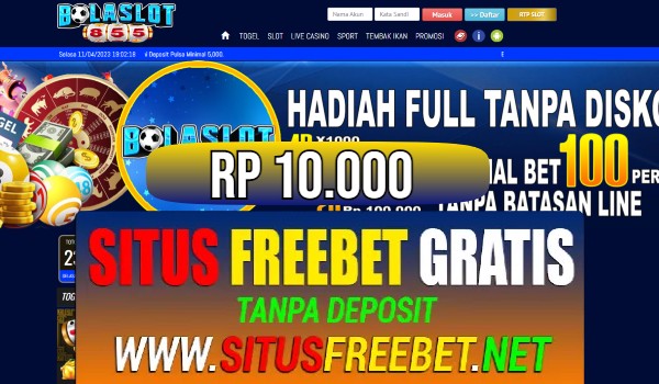 BOLASLOT855 Freebet Gratis Rp 10.000 Tanpa Deposit BOLASLOT855 Freebet Gratis Rp 10.000 Tanpa Deposit
