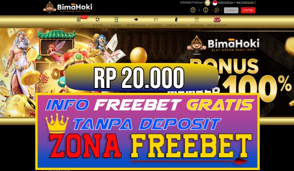 BIMAHOKI Freebet Gratis Rp 20.000 Tanpa Deposit BIMAHOKI Freebet Gratis Rp 20.000 Tanpa Deposit