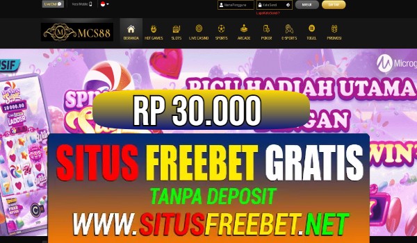 MCS88 Freebet Gratis Rp 30.000 Tanpa Deposit MCS88 Freebet Gratis Rp 30.000 Tanpa Deposit