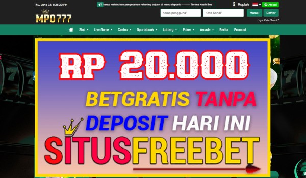 Mpo777 Freebet Gratis Rp 20.000 Langsung Di Depan Mpo777 Freebet Gratis Rp 20.000 Langsung Di Depan