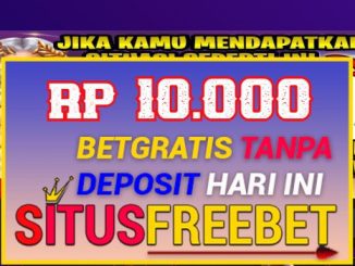 SENSA138 Freebet Gratis Rp 10.000 Tanpa Depo