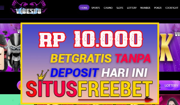 VIBES88 Freebet Gratis Rp 10.000 Tanpa Depo VIBES88 Freebet Gratis Rp 10.000 Tanpa Depo