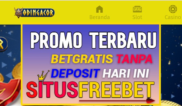 ODINGACOR Promo Slot 100% Bonus Di Depan ODINGACOR Promo Slot 100% Bonus Di Depan