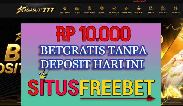 Asiaslot777 Freebet Gratis Rp 10.000 Tanpa Depo Asiaslot777 Freebet Gratis Rp 10.000 Tanpa Depo