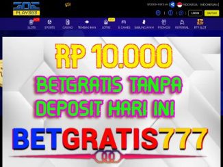 Play303 BetGratis Rp 10.000 Tanpa Deposit