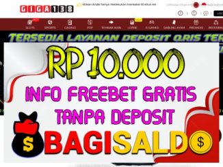 Giga138 Bagisaldo Rp 10.000 Tanpa Deposit