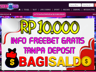 Server4d Bagi saldo Rp 10.000 Tanpa Deposit