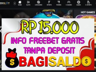 Kaderslot Bagi saldo Rp 15.000 Tanpa Deposit