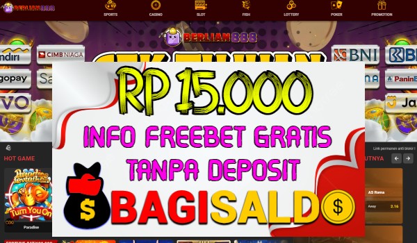 Berlian888 Bagi saldo Rp 15.000 Tanpa Deposit Berlian888 Bagi saldo Rp 15.000 Tanpa Deposit