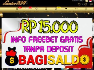 Lambo234 Bagi saldo Rp 15.000 Tanpa Deposit