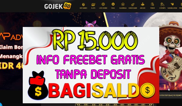 Gojek88 Bagi saldo Rp 15.000 Tanpa Deposit Gojek88 Bagi saldo Rp 15.000 Tanpa Deposit