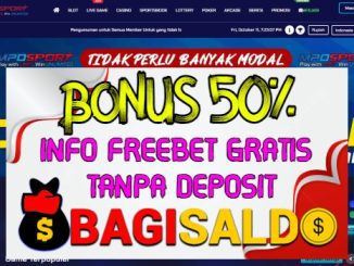 Mposport Bonus Slot 50% Member Baru