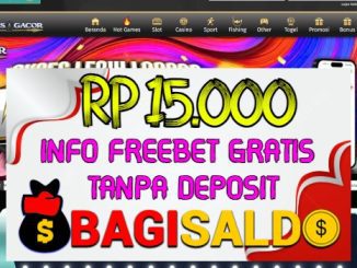 Aresgacor Bagi saldo Rp 15.000 Tanpa Deposit