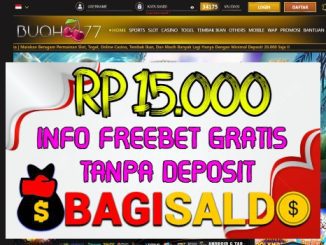 Buah77 Bagi saldo Rp 15.000 Tanpa Deposit