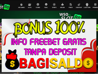 Wsoslot88 Bonus New Member 100%