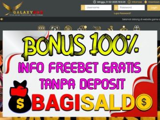 Galaxy898 Bonus New Member 20% Di Depan