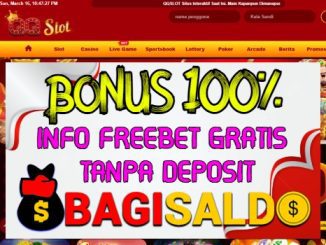 QQslot Bonus New Member 100% Di Depan