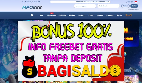 Mpo222 Bonus New Member 100% Di Depan Mpo222 Bonus New Member 100% Di Depan