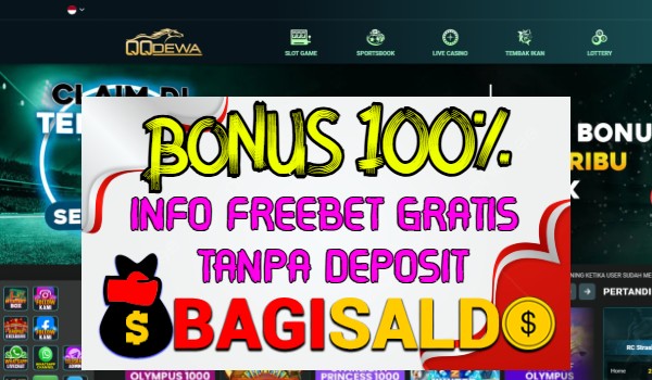 QQDEWA Bonus New Member 100% Di Depan QQDEWA Bonus New Member 100% Di Depan