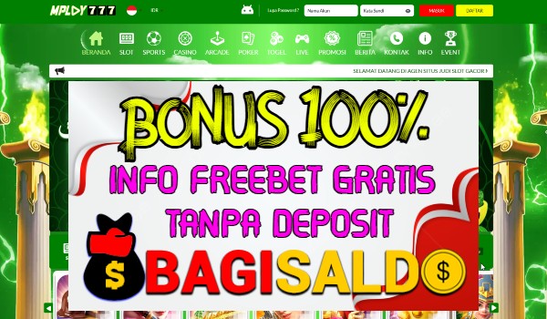 MPLAY777 Bonus New Member 100% Di Depan MPLAY777 Bonus New Member 100% Di Depan