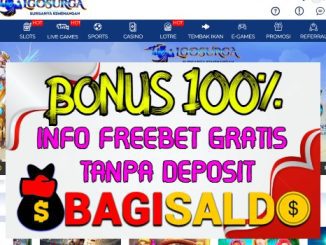 LGOSUGAR Bonus New Member 100% Di Depan