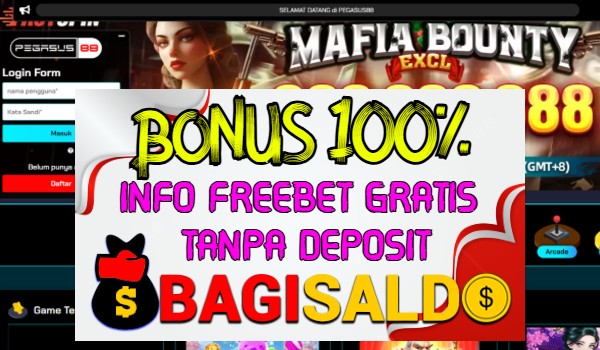 Pegaasus88 Bonus New Member 100% Di Depan Pegaasus88 Bonus New Member 100% Di Depan