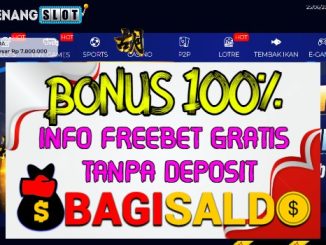 SENANGSLOT Bonus New Member 100% Di Depan