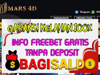 MARS4D Bonus Garansi Kelahan 100% Member Baru